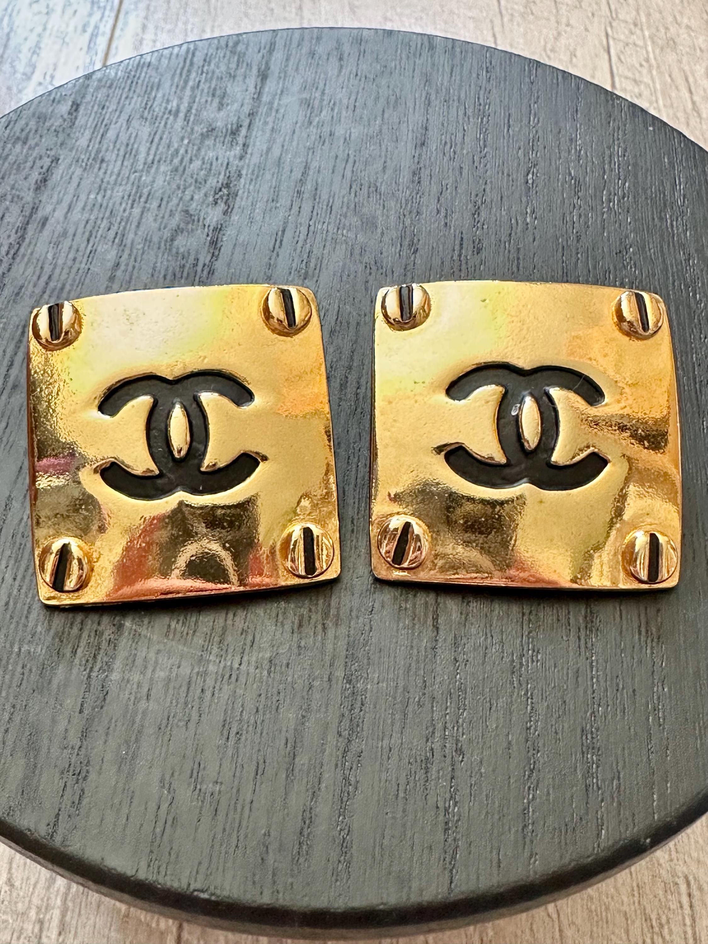 Chanel Logo Gold - Etsy