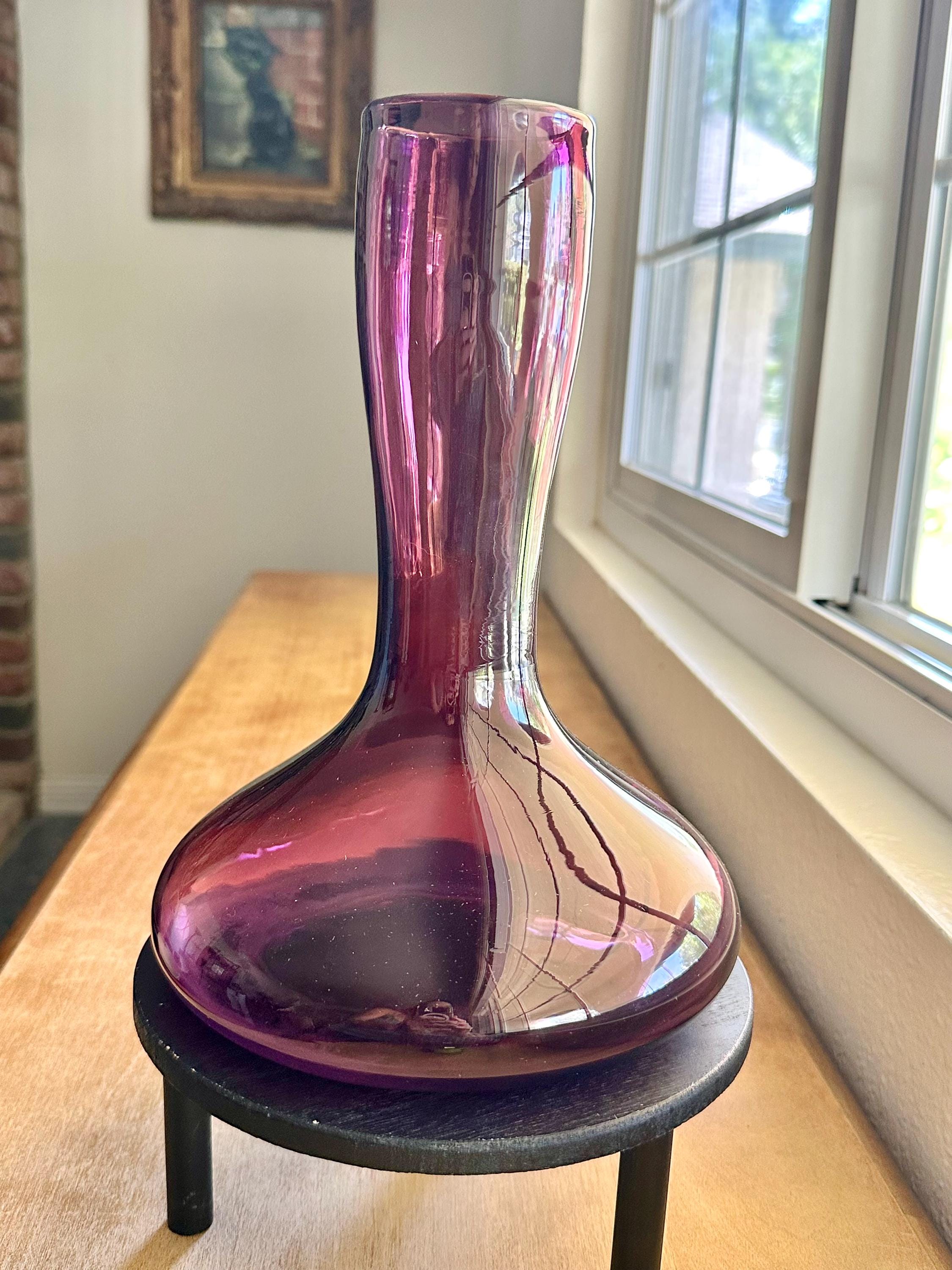 BLENKO ヴィンテージ アンティーク雑貨 ガラス アメリカ家具 花瓶 Blenko glass - Etsy 日本
