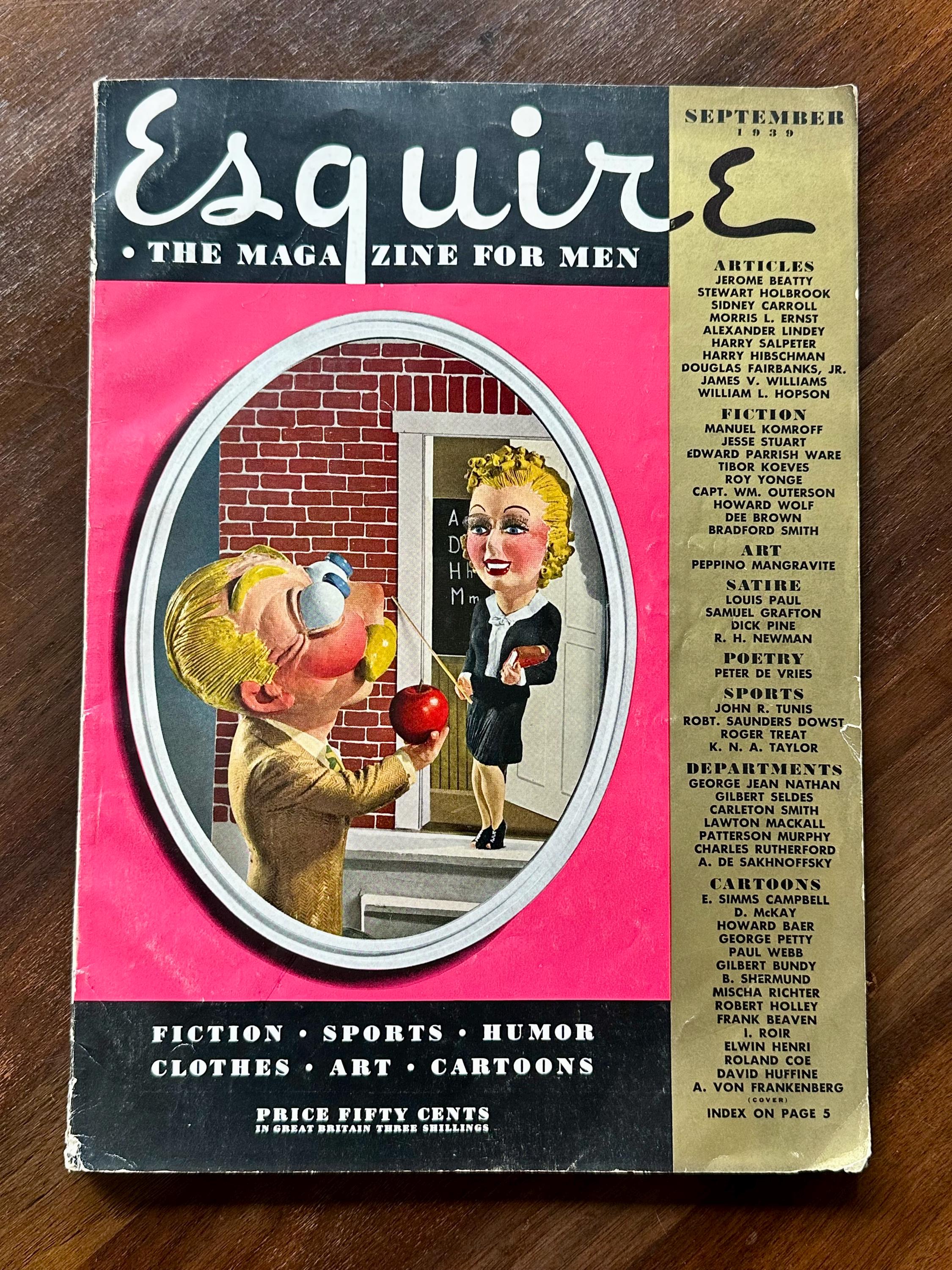 Vintage Esquire Magazines - Etsy