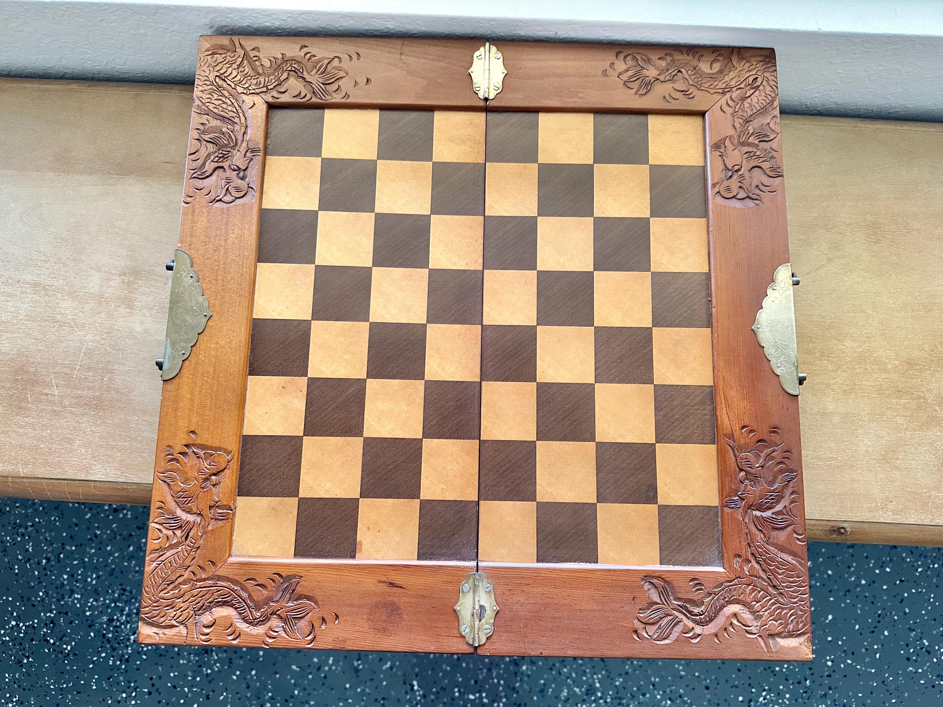 Asian Chess Set With Box - Etsy Asian Chess Set With Box - Etsy