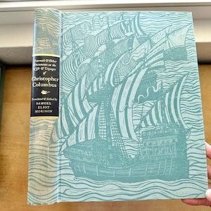 Journals and Other Documents on the Life and Voyages of Christopher Columbus Translated by Samuel Eliot Morison, Slipcase, 1963 Vintage Book