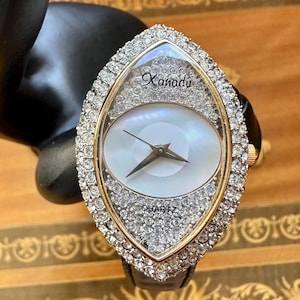 Xanadu Women’s Watch Silver Diamond Mineral Crystal (New Battery) Beautiful s-l400.jpg main image 2