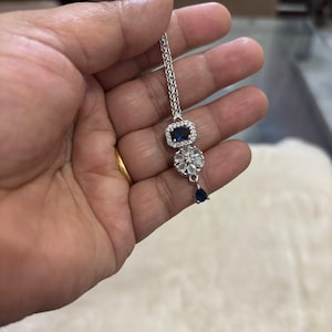Beautiful Premium Quality Indian Maangtikka For Wedding Pakistani Tikka Pakistani Blue Diamond Tikka for Wedding For Women With Free Gift