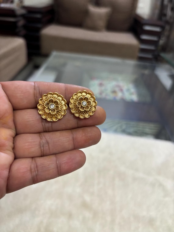 Orecchini Cubiczirconia Pavè Orecchini A Perno Con Zirconi Ghiacciati - Placcati Oro, Argento O Rosa, Per Uomo E Donna, Nuovi Gioielli Unbranded Stile Hip Hop - Foto 6