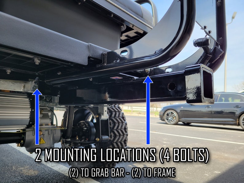 Evolution Golf Cart Heavy Duty 2 Hitch Receiver Etsy