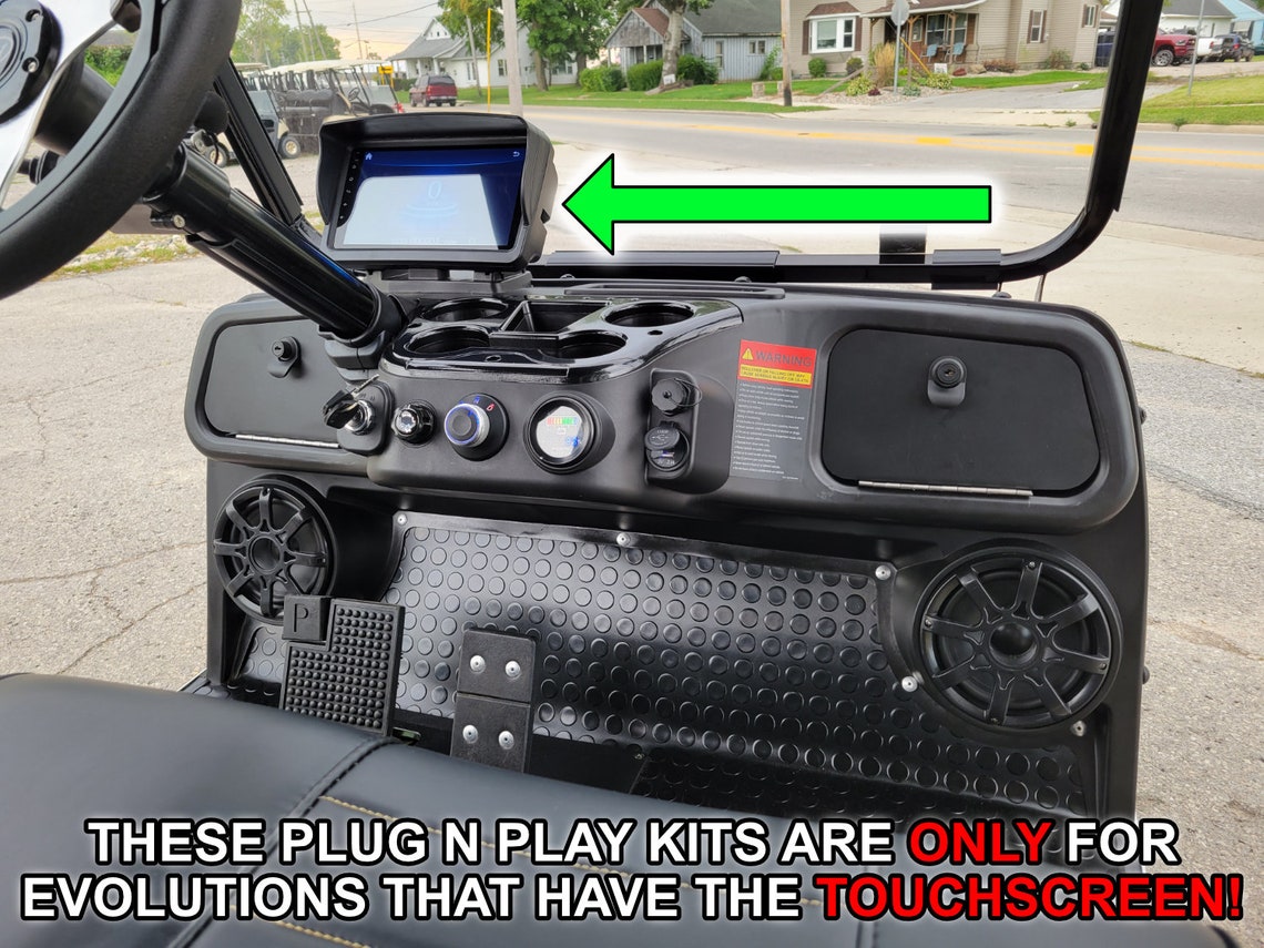 Evolution Golf Cart Plug N Play Audio Upgrade Kit Etsy