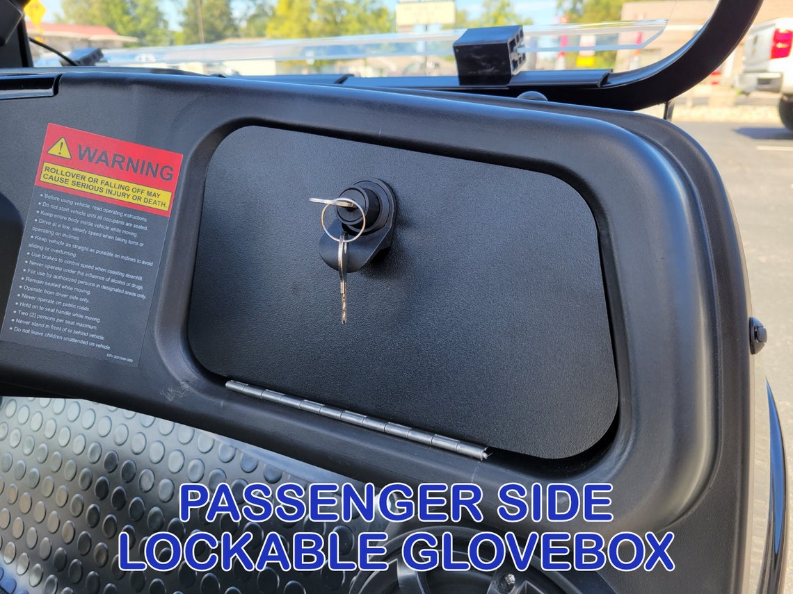 Evolution Golf Cart Lockable Glovebox Etsy