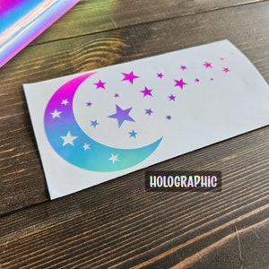 Moon and Stars Car Decal Sticker for Car Bumper Sticker of Moon and Stars for Car Window Sticker for Car Decals for Car Stickers Car Decor