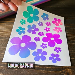 Flower Sticker Pack for Car Decals for Window Stickers of Flowers for Car Stickers for Laptop Decals for Car Window Flower Stickers for Car
