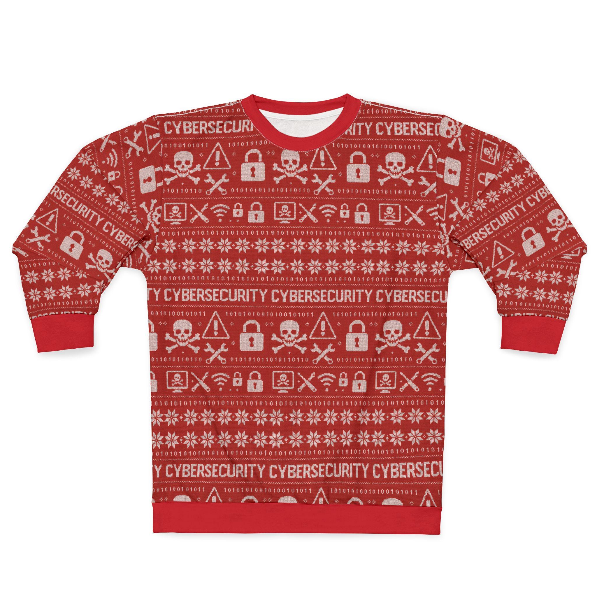 Cybersecurity sweatshirt Tech Holiday Crewneck
