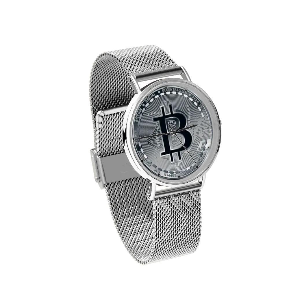 Montre Bitcoin : bijoux de commerçant crypto en alliage - Etsy France