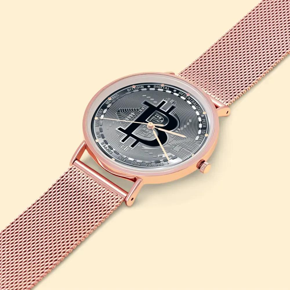 Montre Bitcoin : bijoux de commerçant crypto en alliage - Etsy France
