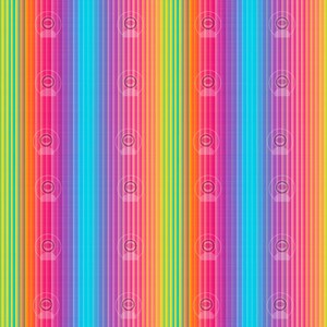 May include: A bright, multi-coloured background featuring vertical stripes in a rainbow pattern. The stripes alternate between pink, orange, yellow, green, blue, and purple, creating a visually striking and cheerful design. Suitable for various creative projects.