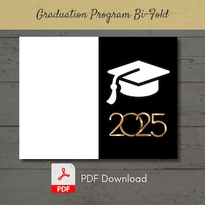 Couverture du programme de fin d'études | Conception pliée en deux | PDF