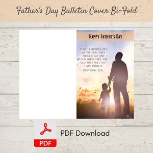 Men's Day Church Bulletin Covers - Etsy