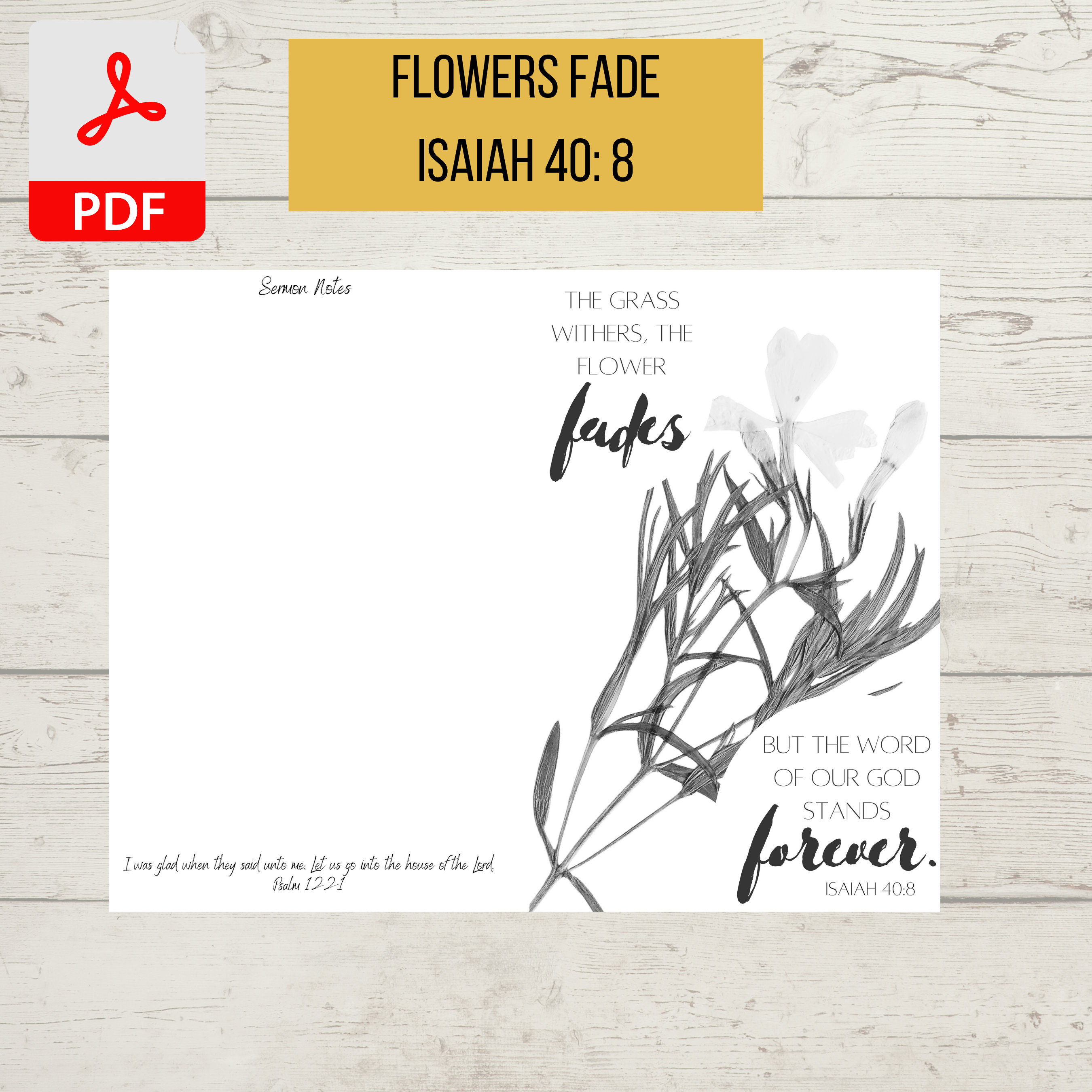 Church Bulletin Covers | PDF | Instant Download | Set of 4 - Etsy