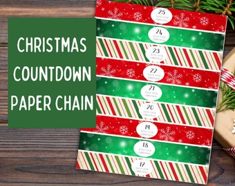 Paper Chain Printable - Etsy