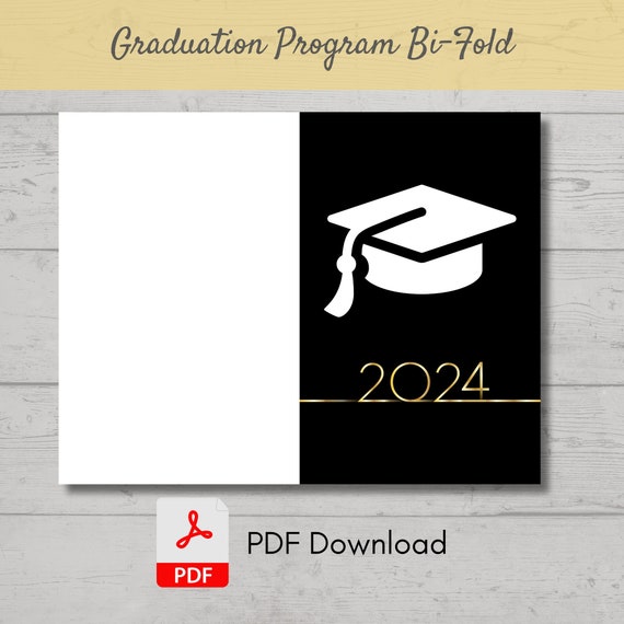 Graduation Program Template Pdf