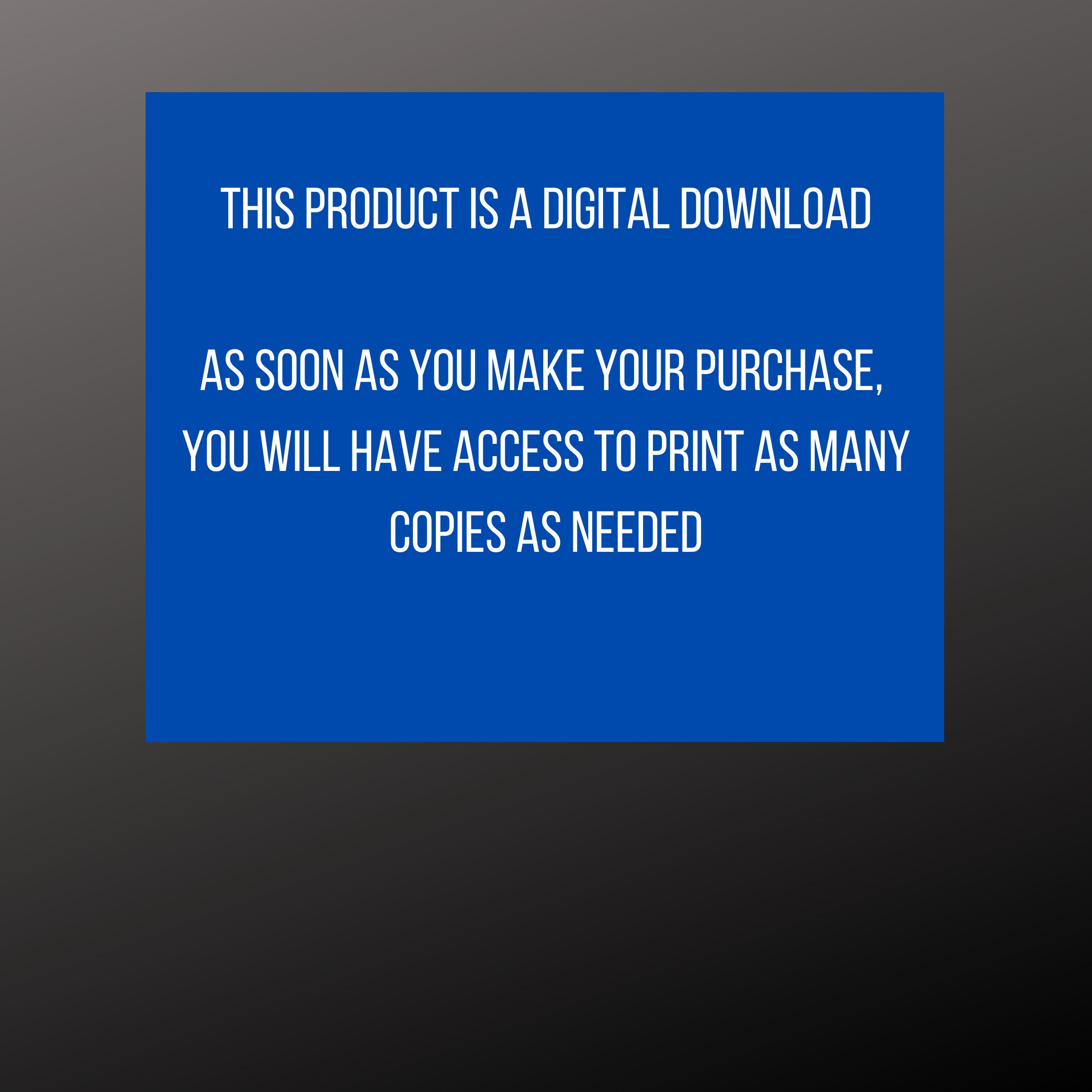 Church Bulletin Cover | PDF | Instant Download | Basic Grayscale Design ...