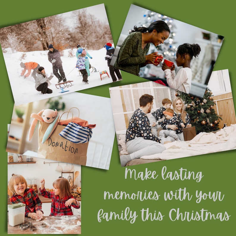 Family Advent Calendar Printable Advent Family Activities Etsy