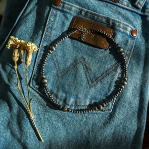 The “Western Woman” Choker - Western Necklace - Faux Navajo Pearl Necklace