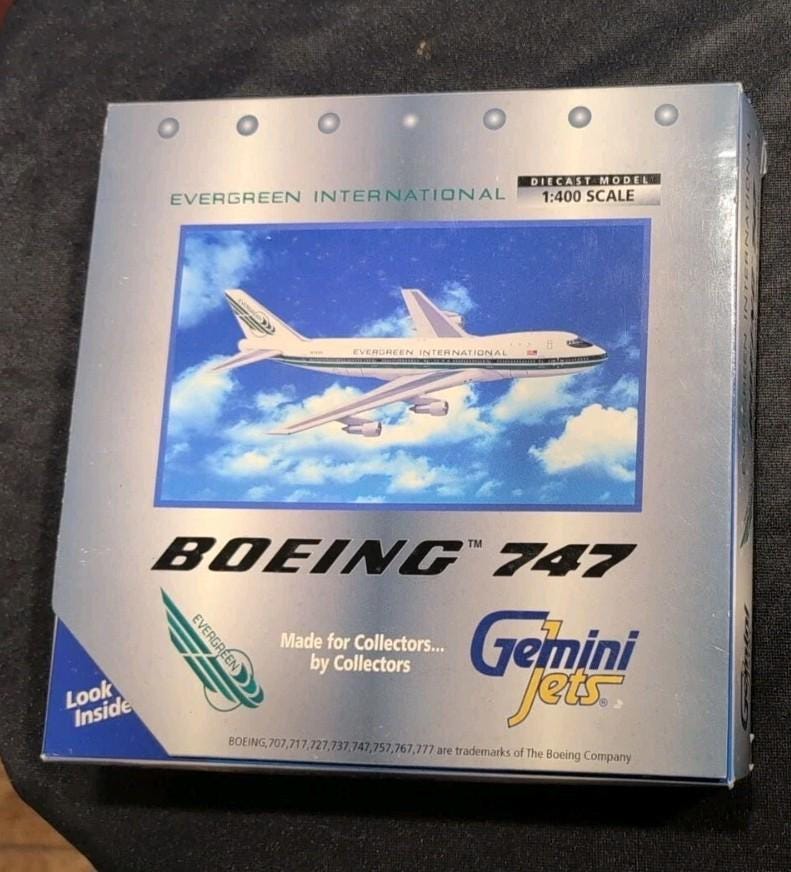 Gemini 1/400 B747-212B(SF) エバーグリーン国際航空 Gemini Jets Evergreen International B747-212B(SF)- 1:400 -70061