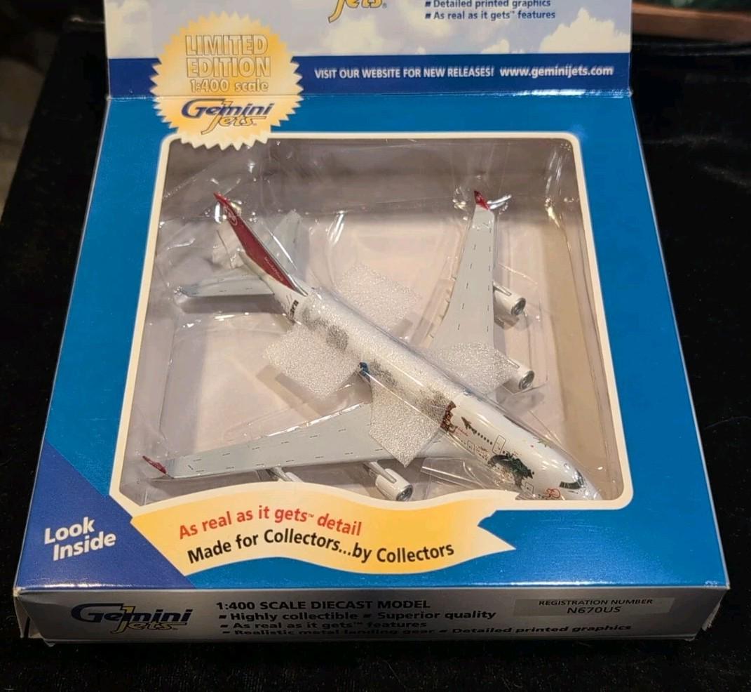 Gemini Jets Northwest Worldplane 747-451 GJNWA006 1:400 - Old