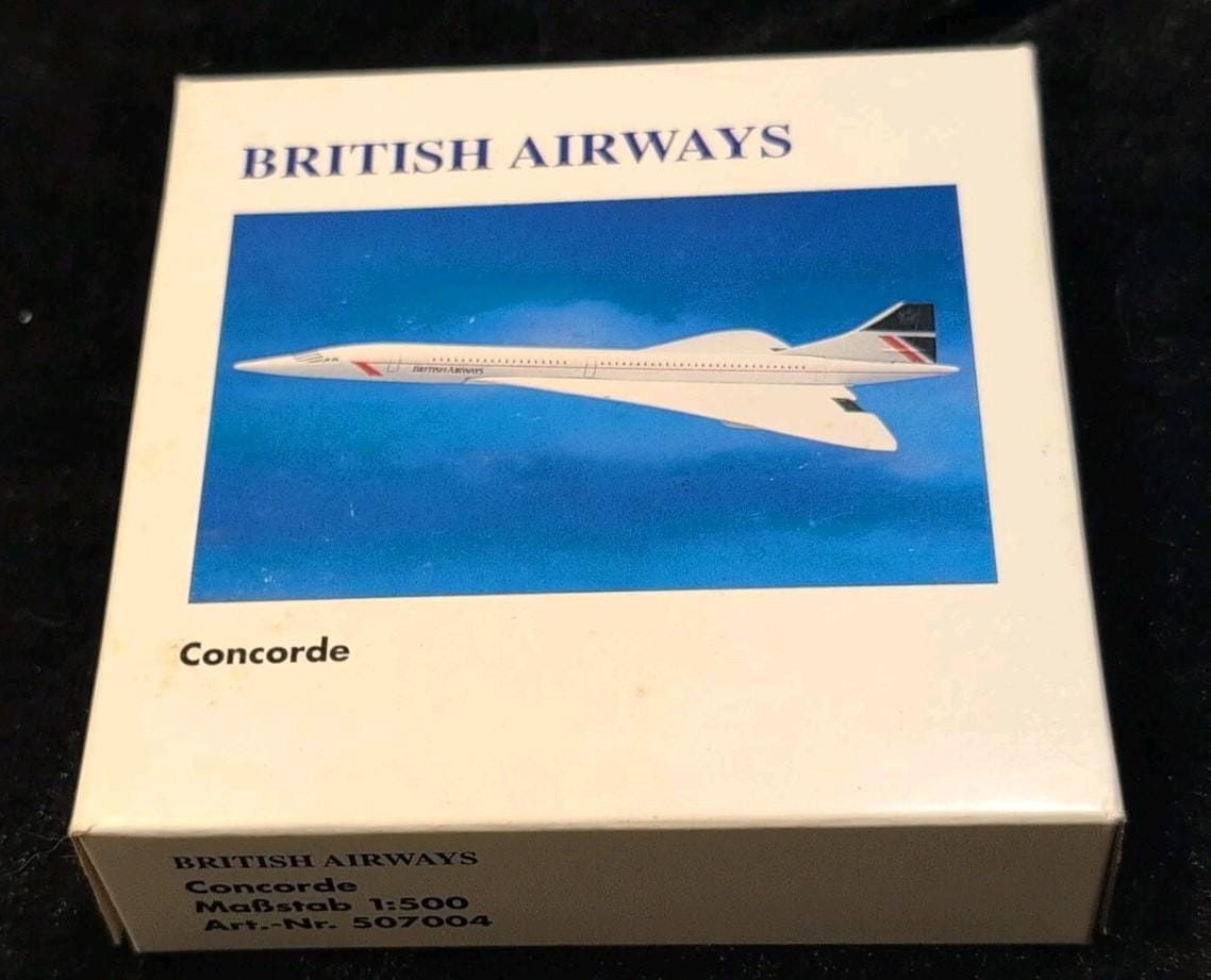 Herpa Wings British Airways Concorde 507004 - 1:500 - Old Store