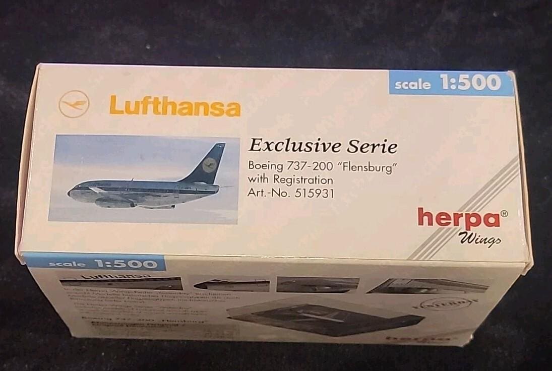 Herpa Wings Lufthansa Boeing 737-200 