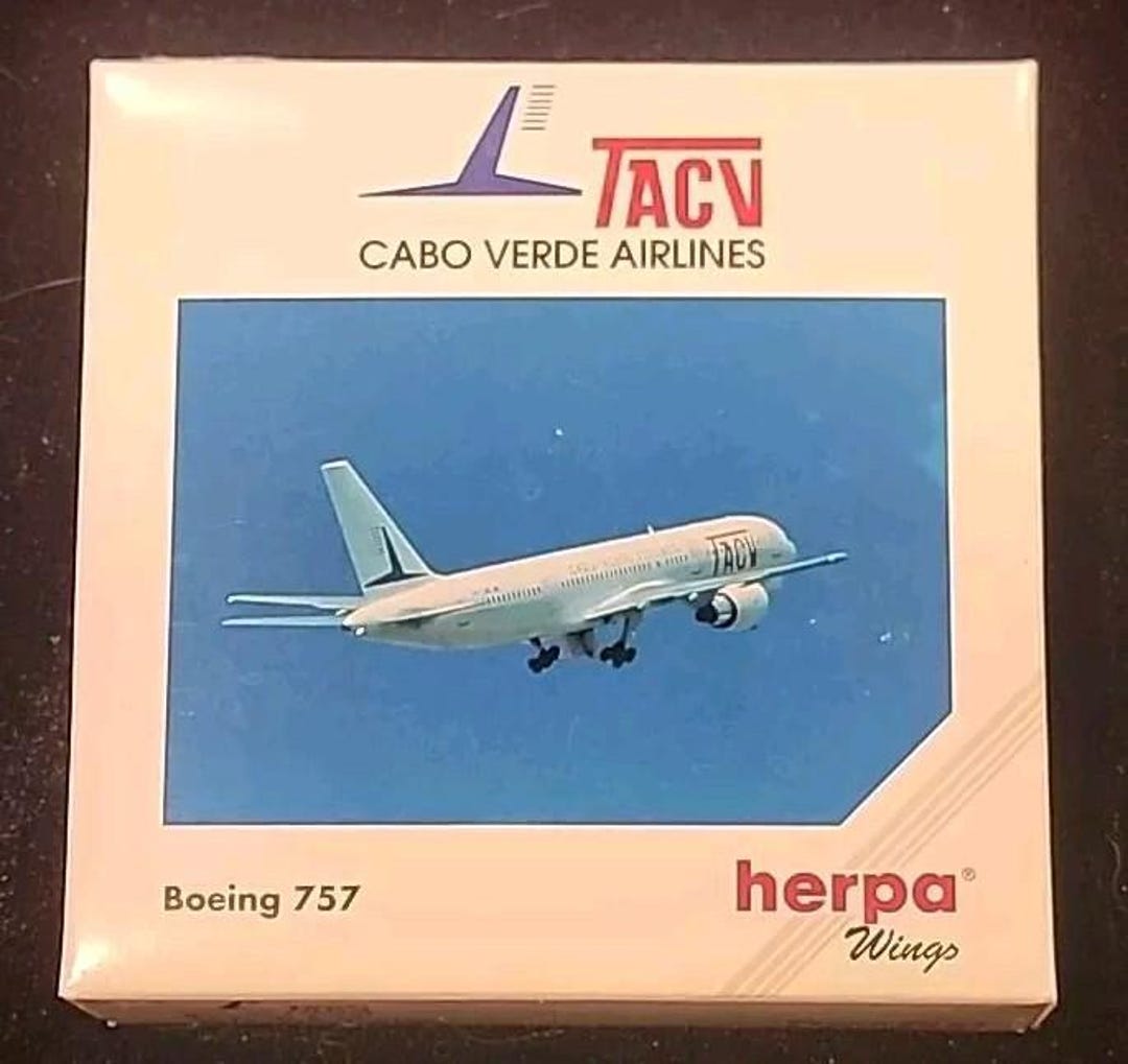 Herpa Wings TACV Cabo Verde Airlines Boeing 503723 NIB 1:500 Old