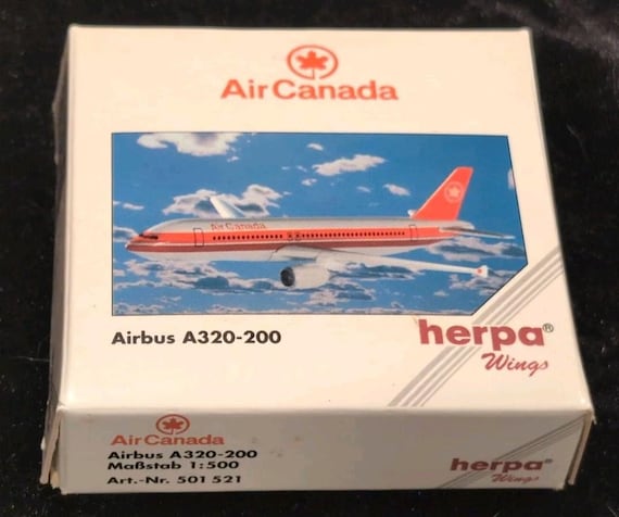 Herpa Wings Air Canada Airbus A320-200 501521 - 1:500 - Old Store