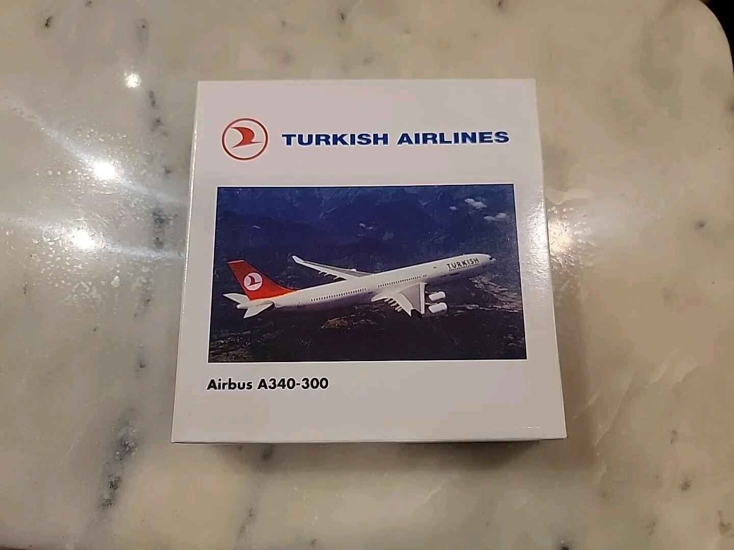 1:500 Herpa Turkish Turkey Airlines Airbus A340 300 Wings Airliner