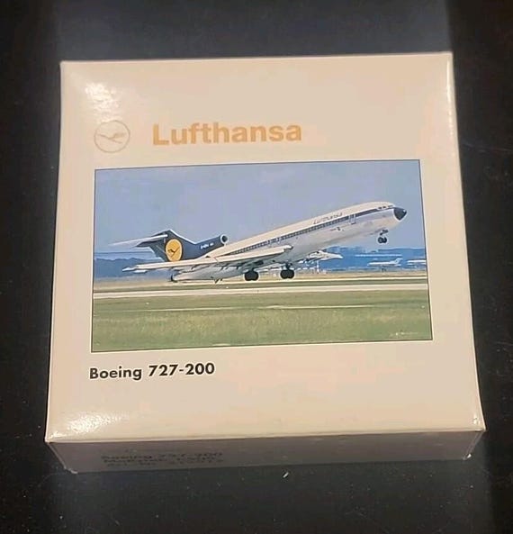 Herpa Wings 1:500 515917 Lufthansa Boeing 727-200 - Old Store