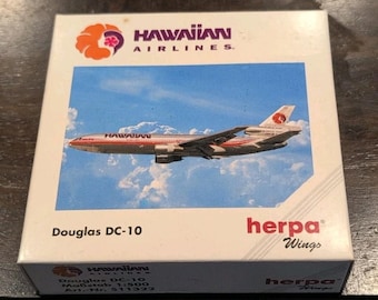 Herpa Wings Hawaiian Fluglinien DC-10 - 1:500 - 511322 - New Old Store Stock NIB