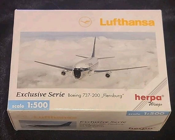 Herpa Wings Lufthansa Boeing 737-200 