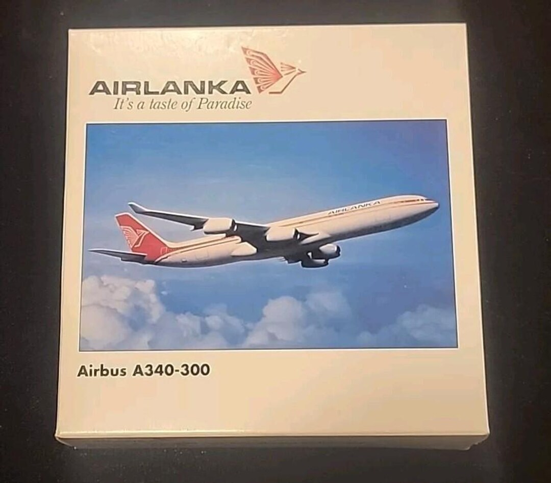 Herpa Wings 1:500 Airlanka Airbus A340-300-504584-old Store Stock