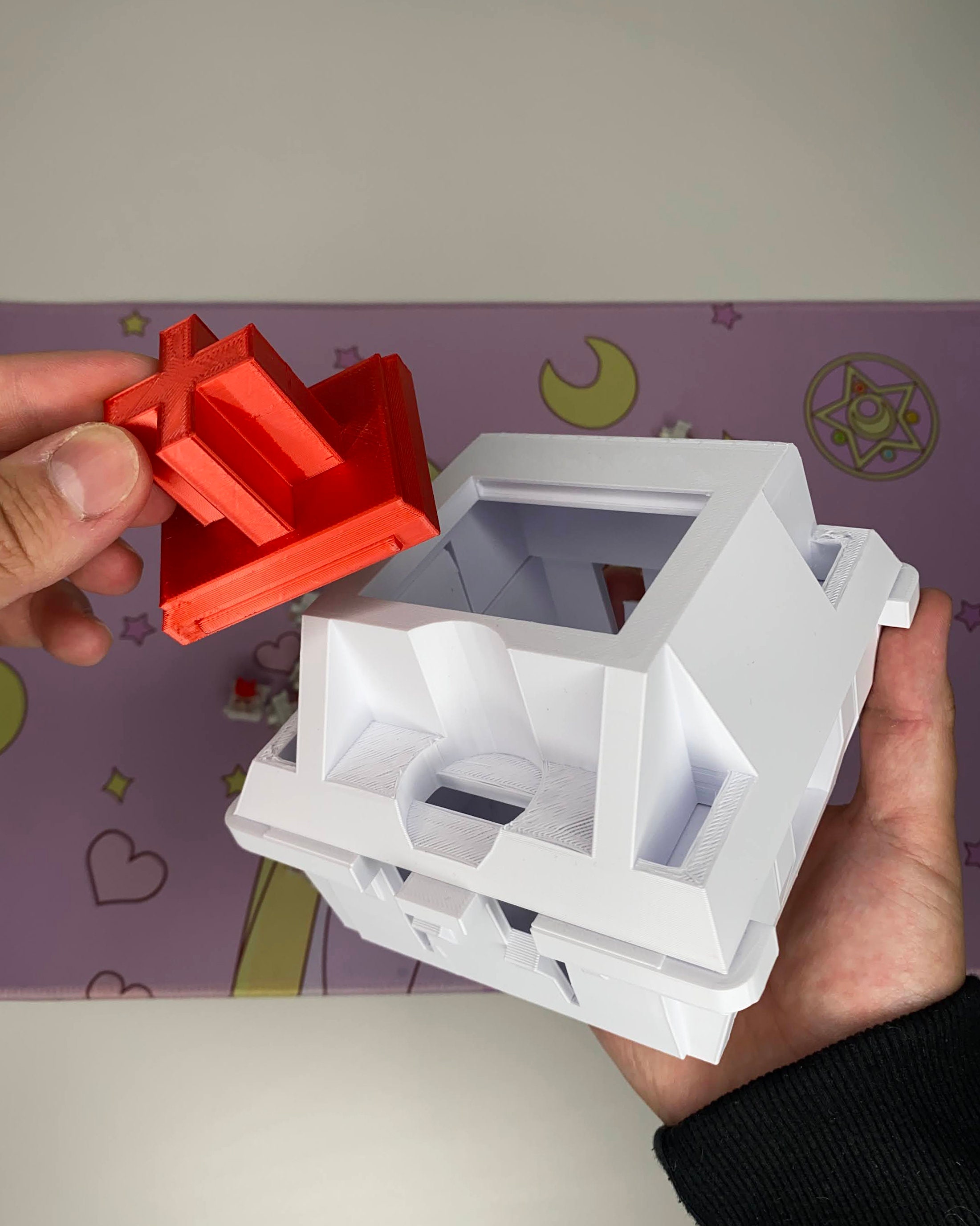 Giant Mechanical Switch Container Storage for Keycaps or Switches