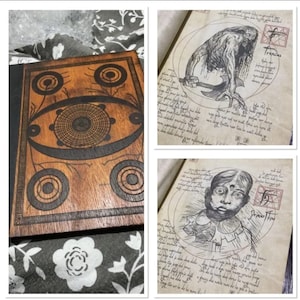 13 Ghost Black Zodiac Book Replica Book of Horror Movies Horror Zodiac Book Replica Interior Bookshelf Decoration Mystery Gift for a Horror