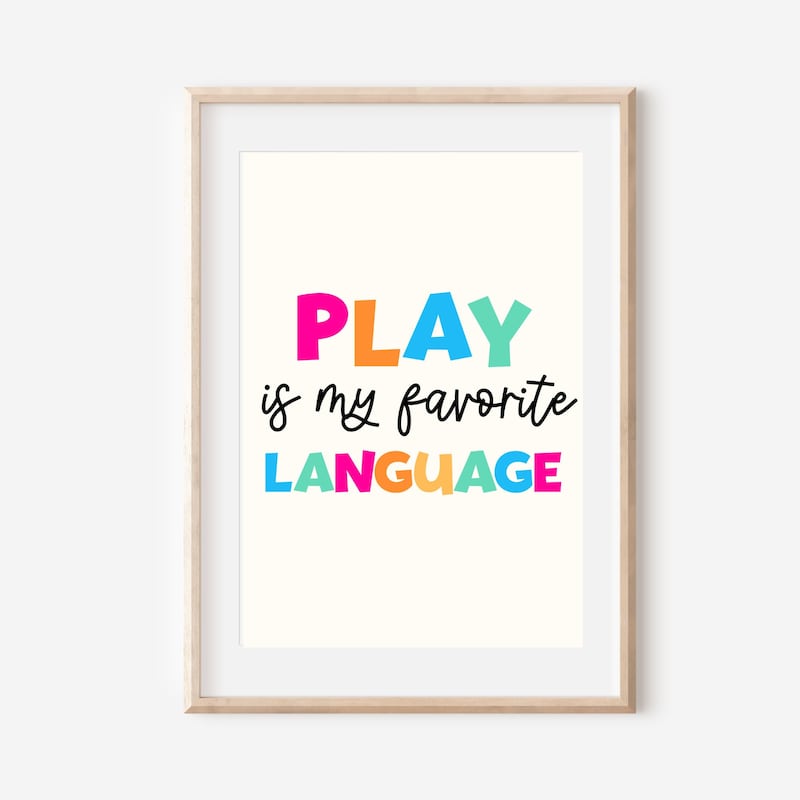 Play is My Favorite Language - Etsy