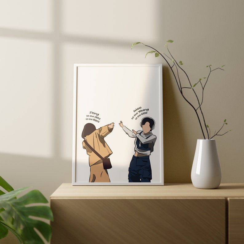 Extraordinary Attorney Woo Best Friends Printable Minimalist Etsy Ireland