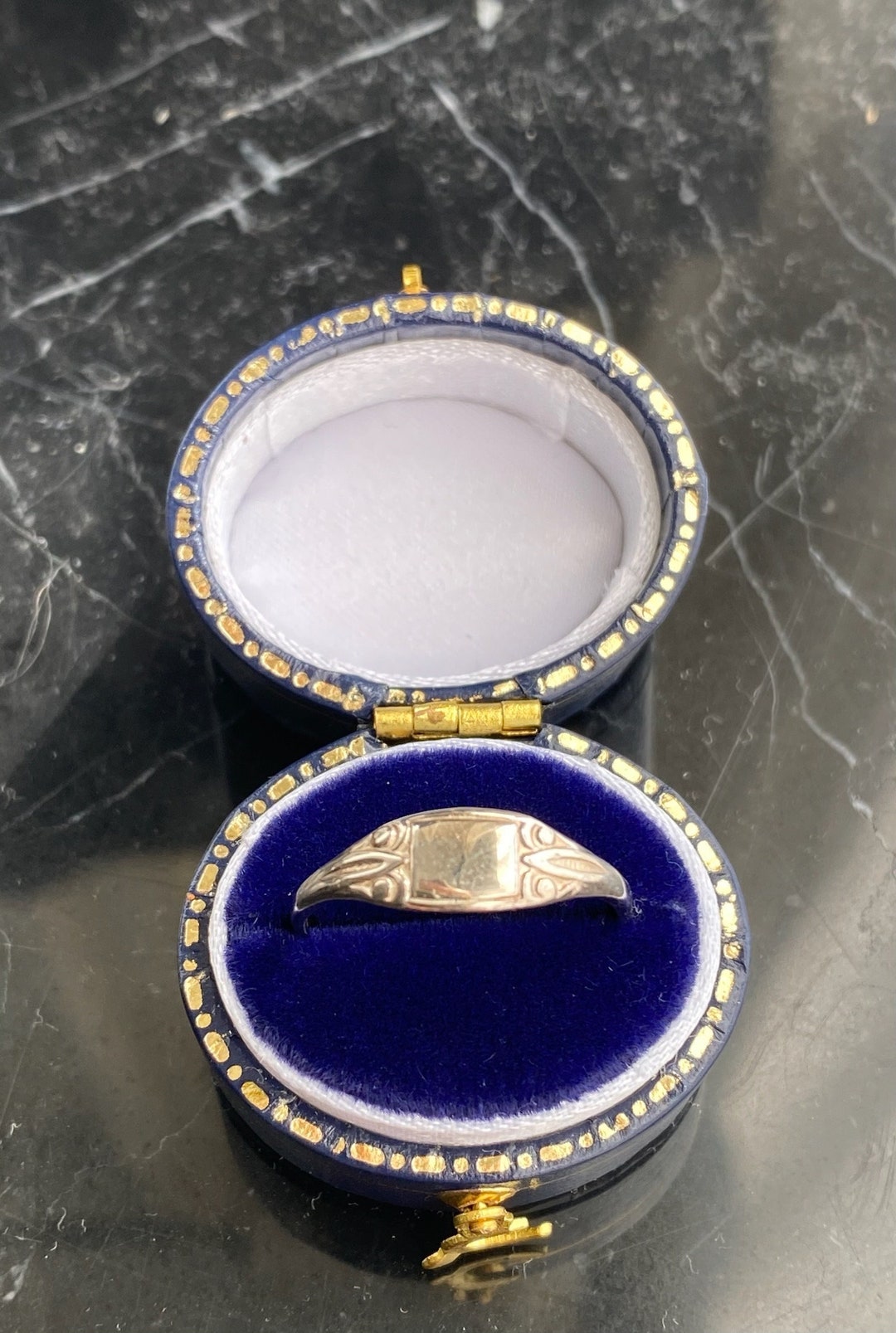 Antique Ring, Antique Baby Ring, Silver Antique Inspired