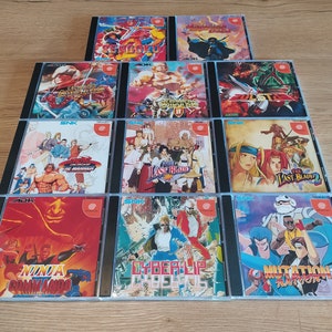 Dreamcast: Conversiones de CD Neo-Geo Sengoku 2 Crossed Swords Pulstar Last Blade Cyber Lip Mutation Nation Ninja Commandeo Sega Dreamcast