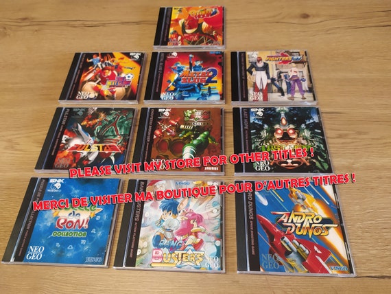 Replacement Cases and Discs Neo-geo CD Metal Slug Last Blade Replacement Cases and Discs Neo-geo CD Metal Slug Last Blade