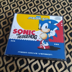 Sonic 1 Sega Mega-CD PAL Euro-versie - Conversie / Repro (Sonic the hedgehog-poort voor Mega CD)