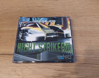 Night Striker Sega Mega-CD version PAL EURO - Conversion Repro Sega