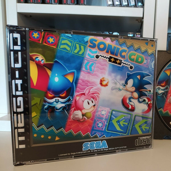 Sonic CD ++ Sega Mega CD (Inédit) Sega Mega-CD Pal Hack