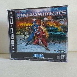 Ninjawarriors Sega Mega-CD PAL Euro version - Conversion Repro Sega mega cd