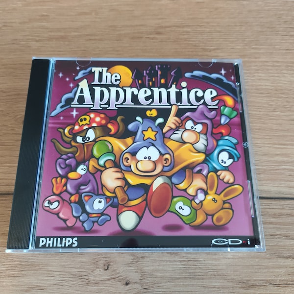 The Apprentice Philips CD-I repro box and CDI disc Philips