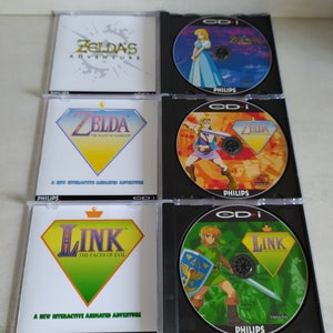 Zelda-Trilogie Philips CD-I Repro ZELDA CDI Faces of Evil Wand of Gamelon Zelda's Adventure Bild 4