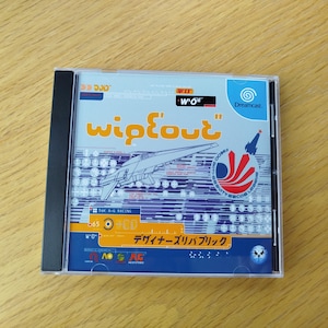 Sega DREAMCAST Wipeout-hoesje en schijfconversie